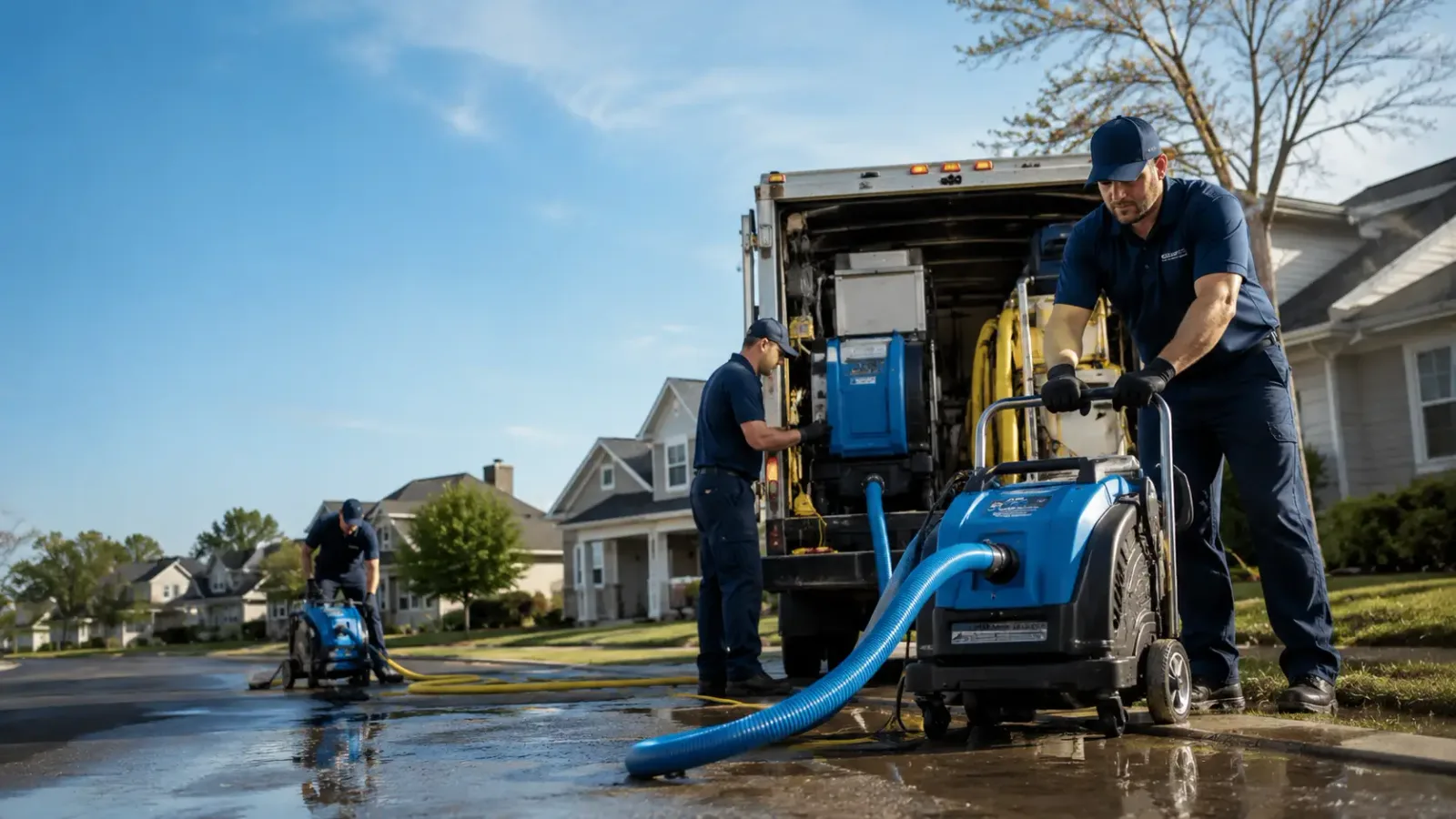 Flood Damage Cleanup in Lost City, WV